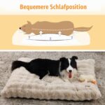 BingoPaw Hundebett XL 105x70cm – Weiches Plüsch-Hundekissen für grosse Hunde – Bild 2