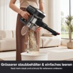 Lubluelu Akku-Staubsauger 48kPa – Kabellos bis 50 Min für Hartboden & Teppich – Bild 7