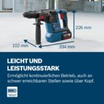 Bosch Professional GBH 18V-26 Akku-Bohrhammer – SDS Plus mit 2,6 J Schlagenergie – Bild 3
