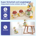 HOLA Tanzende Enten-Familie mit Licht & Musik – Interaktives Krabbelspielzeug ab 6 Monaten – Bild 6