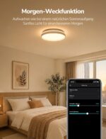 Lepro AI Smart Deckenlampe T1 – 24W, 1800lm, RGBCCT, dimmbar, IP44, WLAN – Bild 7