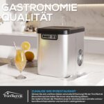 Tronitechnik EM 02 Eiswürfelmaschine – 12 kg/24 h Edelstahl mit Selbstreinigung – Bild 3