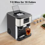 chennnls 3-in-1 Eismaschine – 16 Eiswürfel in 7–9 Min für Zuhause & Büro – Bild 3