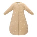 amo nenes Babyschlafsack 2.5 TOG mit abnehmbaren Ärmeln – Herbst & Winter für 6–18 Monate