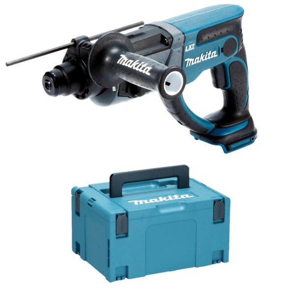 Makita DHR202ZJ Akku-Kombihammer SDS+ 18V mit MAKPAC – Profi-Bohrhammer ohne Akku