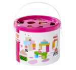 Eichhorn Holzbausteine 50er Set – Bunte Bauklötze aus Birkenholz für Babys ab 12 Monaten – Bild 8