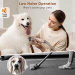 Afloia Hundeschermaschine mit Staubsauger – 7-in-1 Profi-Haustierpflegeset mit 1.5L Behälter – Bild 3