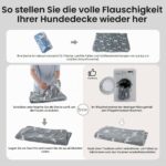 BEDSURE Hundedecke 3er-Set XS (58x41 cm) – Waschbare Fleece-Decken für Hunde & Katzen – Bild 7