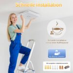 32 cm LED Deckenleuchte 24W Dimmbar mit APP – Smart Badezimmerlampe IP44 für alle Räume – Bild 9