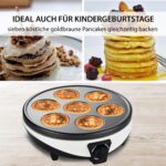 Syntrox Germany 3in1 Crepes Maker Zephir – Kontaktgrill & Pancake Maker mit 1000 Watt – Bild 6