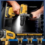 SundpeyPRO 21V Akku-Schlagbohrschrauber mit Bürstenlosem Motor – 120Nm & 35-tlg. Zubehör – Bild 7