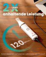 oneisall 2in1 Pfotentrimmer für Hunde & Katzen – Geräuscharm mit 2h Laufzeit – Bild 6