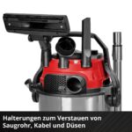 Einhell Nass-Trockensauger TE-VC 2580 SACL – 1100 W, 25-L-Behälter mit HEPA-Filter – Bild 10