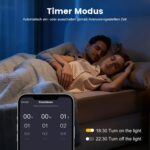 Yesenlight Smarte Deckenlampe 46W 4600lm – RGBIC & CCT 3000K-6500K mit Sprachsteuerung – Bild 6