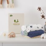 Susurration Musselin Spucktücher 5er-Pack 60x60cm – 100% Baumwolle für Neugeborene – Bild 7