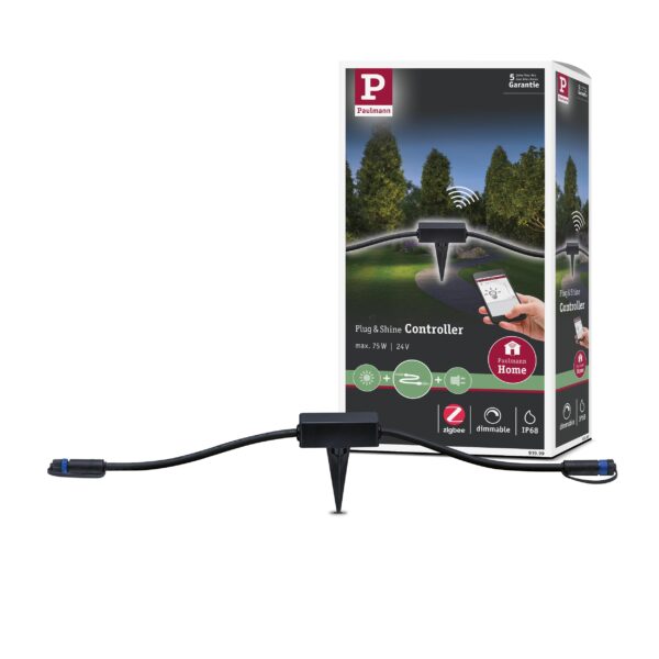 Paulmann Plug & Shine Zigbee Controller – SmartHome Aussenleuchten-Steuerung IP68