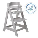 roba Sit Up III Treppenhochstuhl – Mitwachsender Holz-Hochstuhl ab 6 Monaten bis 50 kg – Bild 8