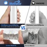 Motegear 5-Hex LED Deckenleuchte 26300LM – Modulares Werkstatt-Beleuchtungssystem 5000K – Bild 3