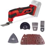 Einhell TC-MG 18 Li-Solo Akku-Multifunktionswerkzeug – 3in1 Sägen, Schleifen & Schaben