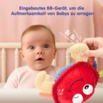 hahaland Krabbe Krabbelspielzeug ab 6 Monaten – Musikalisches Baby Spielzeug mit Aufnahmefunktion – Bild 7