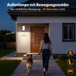 HANDSONIC LED Wandleuchte mit Bewegungsmelder – 10000 mAh Akku, Fernbedienung & 3 Farbtemperaturen – Bild 3