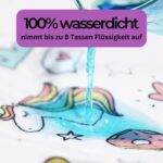 Hygge Sheets® Bettunterlage wasserdicht 86×91 cm – Matratzenauflage für Kinderbetten bis 90 cm – Bild 2