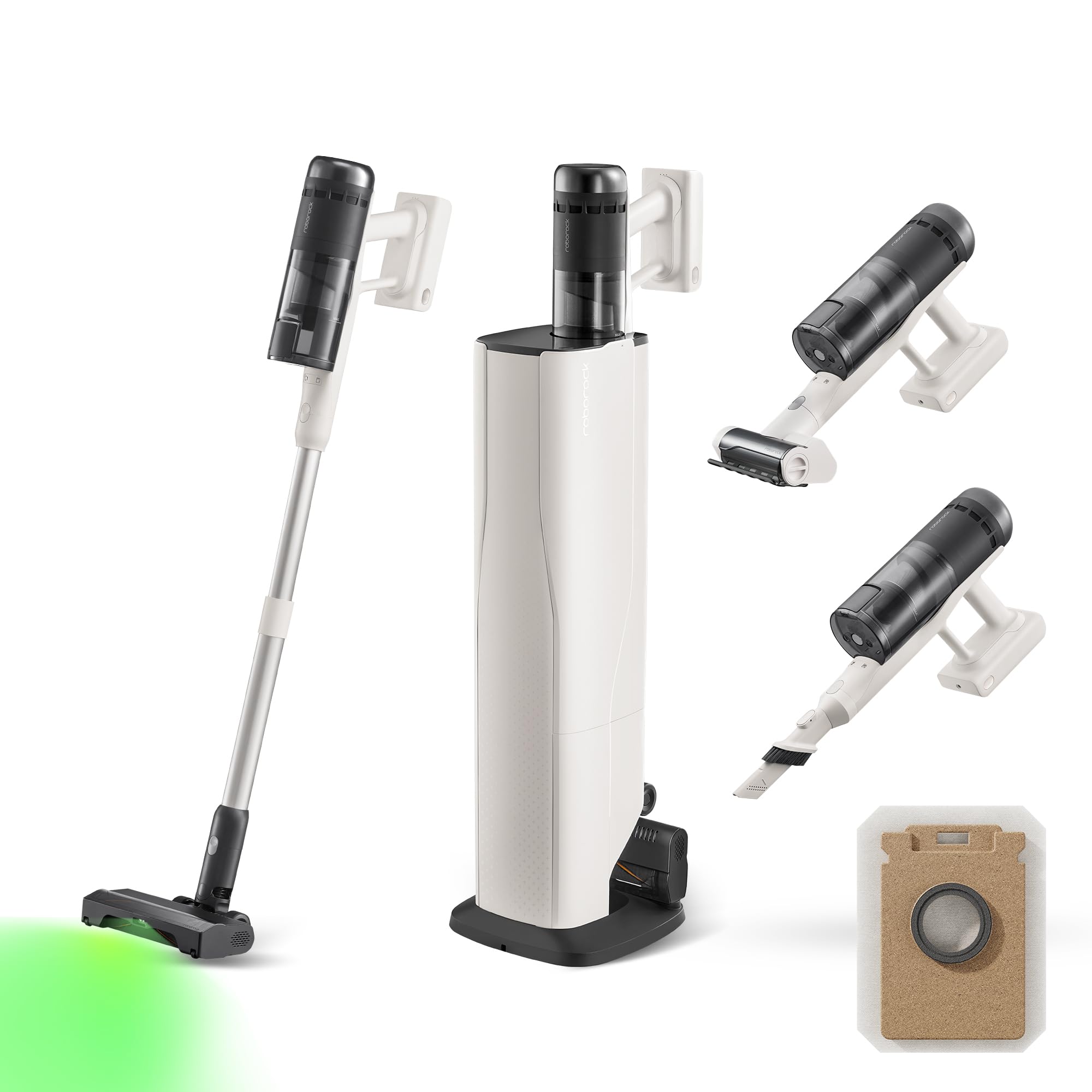 roborock H60 Hub Pro Akku Staubsauger mit Absaugstation – 170AW Saugleistung für 80 Min