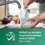 Philips AVENT Natural Response Glas-Babyflasche 2 x 240 ml – Stillfreundlich für 3–6 Monate – Bild 6