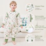 Looxii Baby Winterschlafsack 80 cm mit Beinen – 3.0 Tog Baumwolle für 18–36 Monate – Bild 5