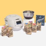 Reishunger Digitaler Reiskocher Starter Set Grau – 12 Kochmodi mit Zubehör & 8 Reissorten – Bild 2