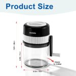 ALLOADA Manuelle Slush Maschine – Crushed Ice Maker ohne Strom für Partys & Camping – Bild 2