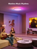 Govee RGBIC Deckenleuchte 24W Ø30cm – Smart LED Deckenlampe mit 16M Farben für Wohnzimmer – Bild 5