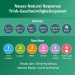 Philips AVENT Natural Response Glas-Babyflasche 2 x 240 ml – Stillfreundlich für 3–6 Monate – Bild 8
