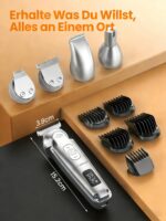 Oneisall 4-in-1 Tierhaarschermaschine – Leise Hundeschermaschine mit LCD & 120min Akku – Bild 7