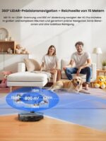 Lefant M2 Pro Saugroboter mit 5500Pa & Wischfunktion – dToF-Navigation für Tierhaare – Bild 5