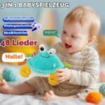 Innofans Tanzende Krabbe – Interaktives Plüschtier mit Musik & Aufnahmefunktion für Babys 6-18 Monate – Bild 3