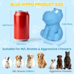 PETIZER Hundespielzeug mit Quietscher – Unzerstörbar aus Naturkautschuk für aggressive Kauer – Bild 2