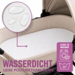 2er-Set Matratzenschoner 35x75 cm Oval – Wasserdicht & Atmungsaktiv mit BI-OME für Babys – Bild 5