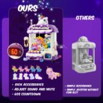 Skirfy Greifautomat Einhorn – Arcade-Spiel mit 25 Preisen für Kinder ab 6 Jahren – Bild 4