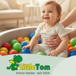 LittleTom 120 Bällebad-Bälle – BPA-freie Spielbälle für sichere motorische Entwicklung – Bild 10