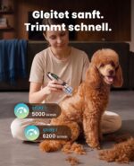 Oneisall Hundeschermaschine mit LCD-Anzeige – Kabellos, 4h Akku, Leise für Hunde & Katzen – Bild 3