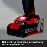 Einhell TP-CD 18/50 Li-i BL Akku-Schlagbohrschrauber – 18 V Brushless mit 2x2,0 Ah – Bild 9
