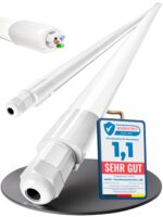 MATO 2x LED Feuchtraumleuchte 150cm – 5760lm, IP65 wasserdicht, Reihenschaltbar