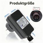 Lam(MS)pen LED-Netzteil 12V 2A 24W – IP44 Wasserdicht Gartenbeleuchtung – Bild 2