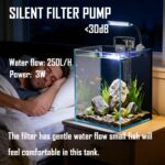 Craftsboys 5.5L Nano-Aquarium mit Filter & LED – Aquascape Starter-Kit für Anfänger – Bild 8