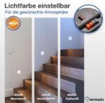 lambado® LED Treppenbeleuchtung 230V mit Bewegungsmelder – Intelligente Stufenbeleuchtung für Sicherheit – Bild 4