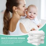 Koo-dib Musselin Tücher 30er Set – Mulltücher 25x25 cm für Babys & Neugeborene – Bild 5