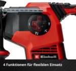 Einhell Akku-Bohrhammer HEROCCO 36/28 – 3.2 Joule SDS+ für Profis & Handwerker – Bild 9