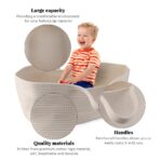 Baby Moses Korb aus Baumwollseil – Tragbares Babybett für Reisen & Zuhause – Bild 6