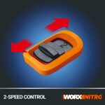 WORX NITRO 20V Akku-Bohrschrauber WX102.1 – Bürstenlos mit 60Nm & 2 Akkus – Bild 8